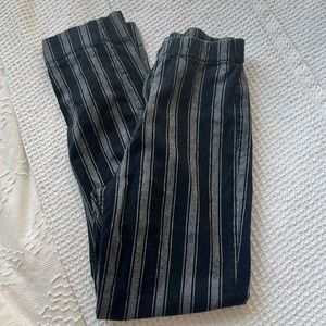 Brandy Melville Striped Straight leg pants